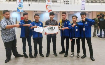 Tim Robotic MTsN 3 Kota Padang Raih Juara 3 di Minangkabau Robotic Contest