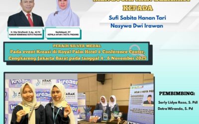 Tim Riset MTsN 3 Kota Padang Raih Medali Silver di Ajang KREASI 2025 Tingkat Nasional