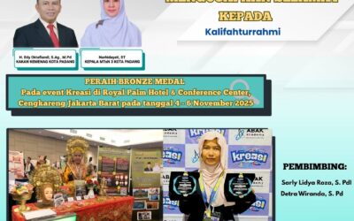 MTsN 3 Kota Padang Raih Medali dan Penghargaan di Ajang Kreasi Nasional 2025