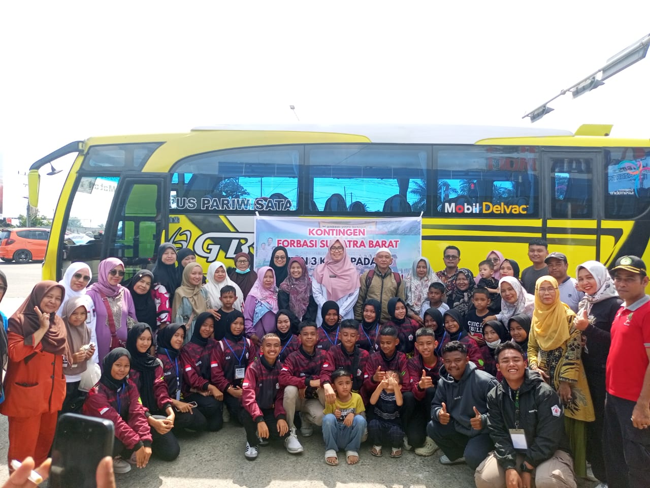 Tim Paskibra MTsN 3 Kota Padang Berangkat Mewakili Sumatera Barat ke Final Tour Nasional Forbasi 2025