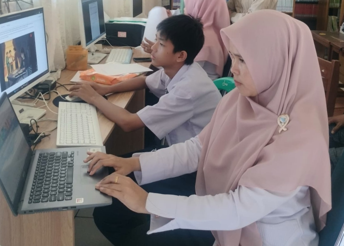 Kakak Beradik Goals! Rumi dan Shiney Wakili MTsN 3 Kota Padang di Pelatihan OPSI 2026