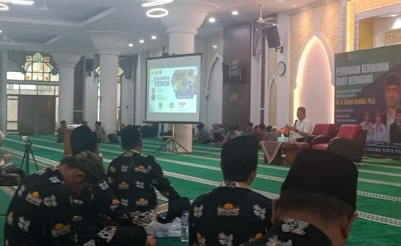 Jaga Benteng Pendidikan, ASN MTsN 3 Kota Padang Ikuti Sosialisasi Pencegahan Terorisme bersama Densus 88