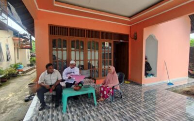Tim PPDBM MTsN 3 Kota Padang Lakukan Verifikasi Peserta Afirmasi Dengan Kunjungan ke Rumah Calon Siswa
