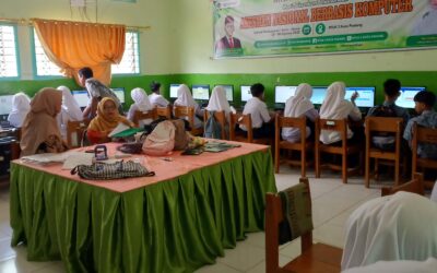 Pengawas Manajerial Pantau Pelaksanaan Gladi Bersih TKA di MTsN 3 Kota Padang