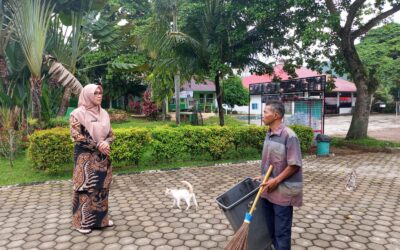 Hari Pertama Masuk Kerja Pasca Idul Fitri, Kepala MTsN 3 Kota Padang Cek Kesiapan Pembelajaran